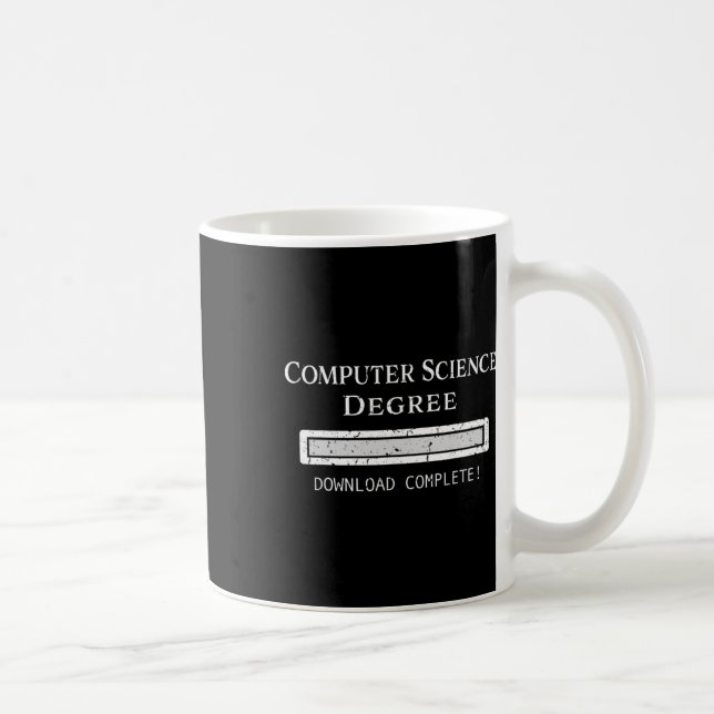 Science Degree Graduation  Coffee Mug (Right)