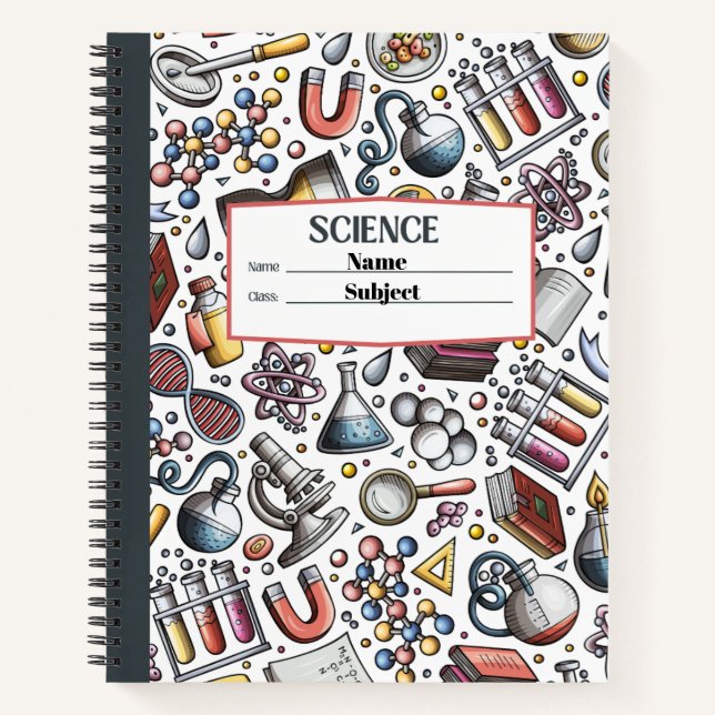 Science des Carnets personnalisable (Devant)