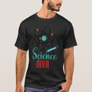 Science Diva Teacher Scientist  Teacher Back To Sc T-Shirt