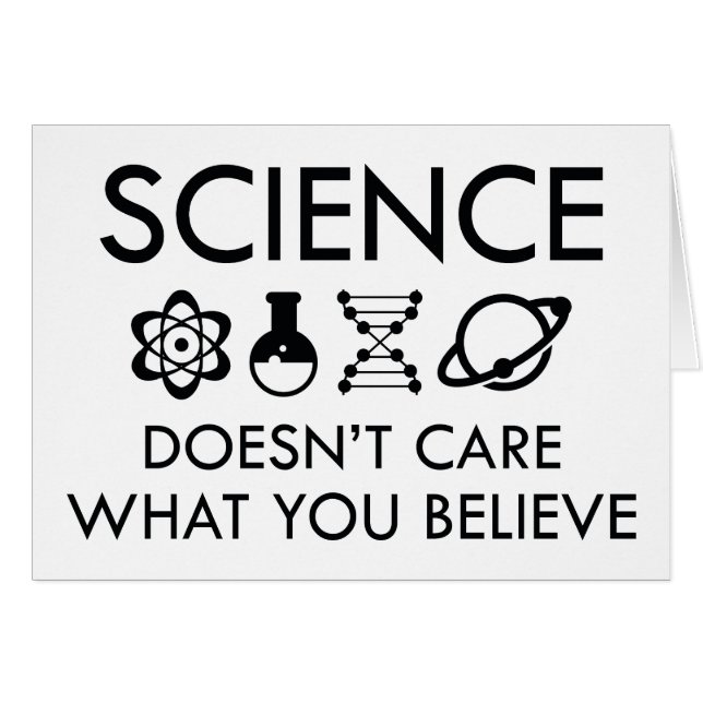 Science Doesn't Care What You Believe (Front Horizontal)