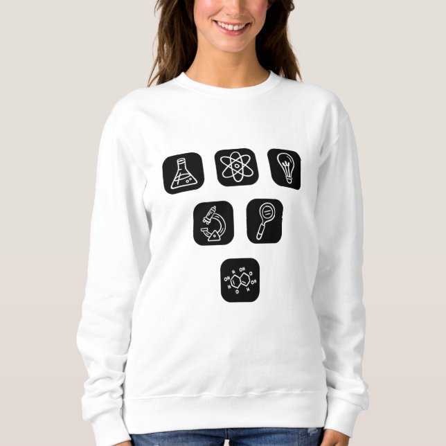 Science Elements Items Sweatshirt (Front)