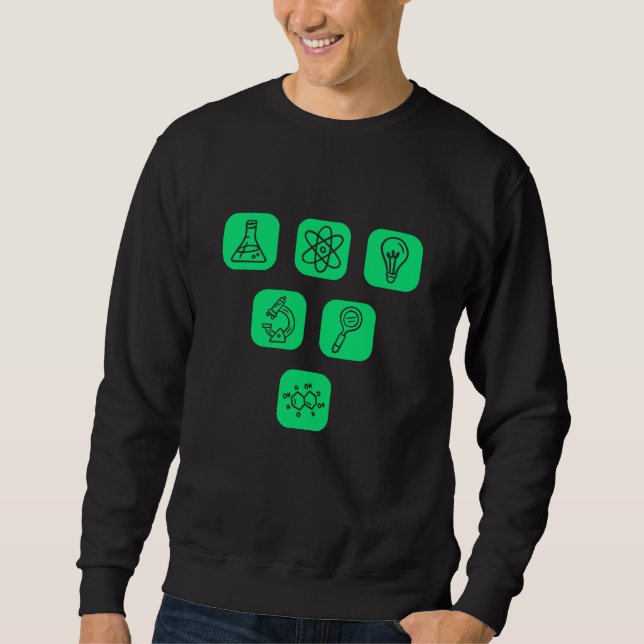 Science Elements Items Sweatshirt (Front)