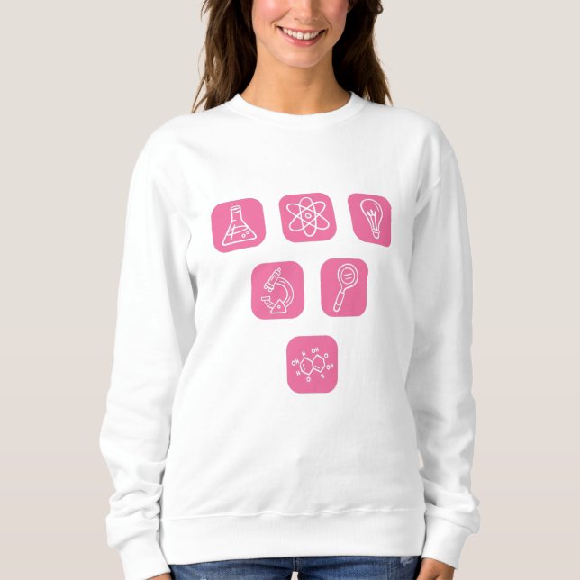 Science Elements Items Sweatshirt (Front)