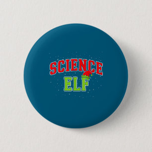 Science Elf Christmas Family Matching Group Xmas S 2 Inch Round Button