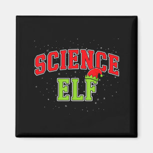 Science Elf Christmas Family Matching Group Xmas S Magnet
