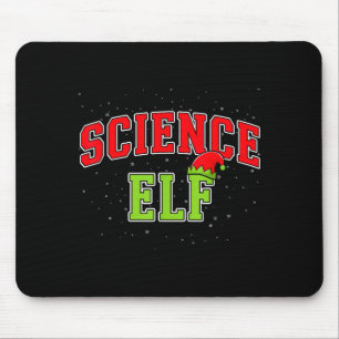Science Elf Christmas Family Matching Group Xmas S Mouse Pad