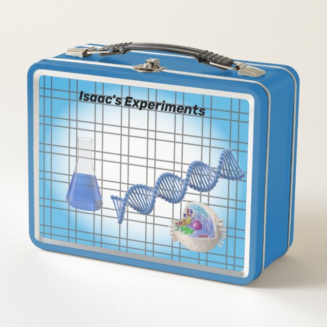 Science Experiment Metal Lunchbox (Front)