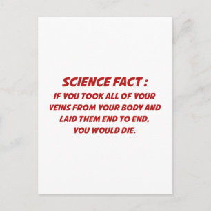 Science Fact Postcard