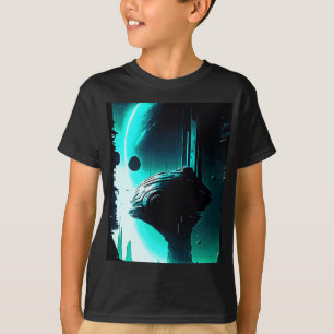 Science Fiction Alien Landscape 103 T-Shirt