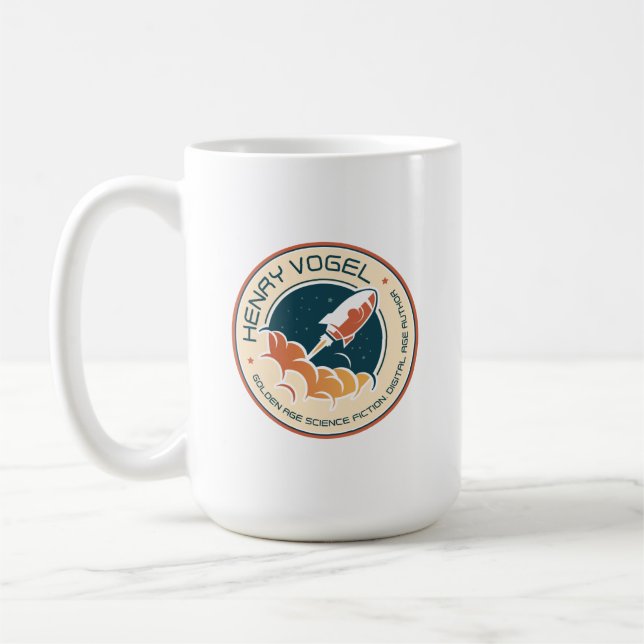 Science Fiction Author Logo Mug (Left)