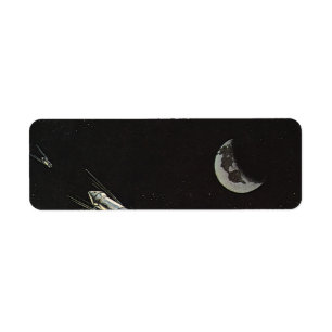 Science-fiction vintage, Fusées spatiales Lune Pla