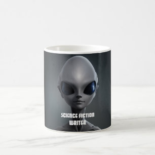 Science Fiction Writer Alien Sci-Fi Author Coffee Mug