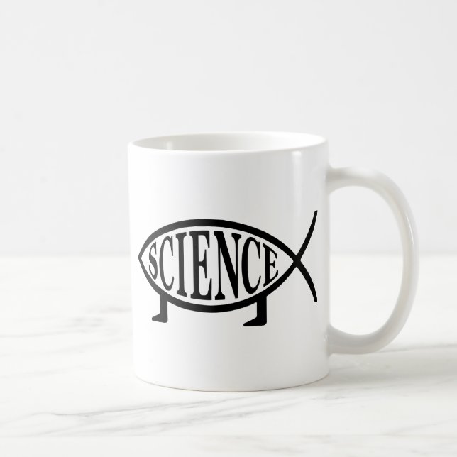 Science Fish Coffee Mug (Right)