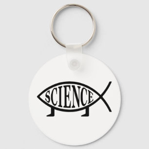 Science Fish Keychain