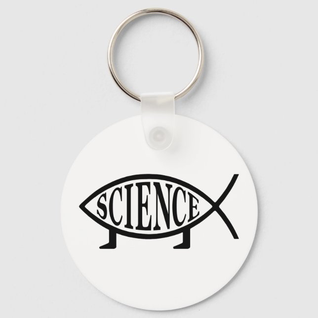 Science Fish Keychain (Front)