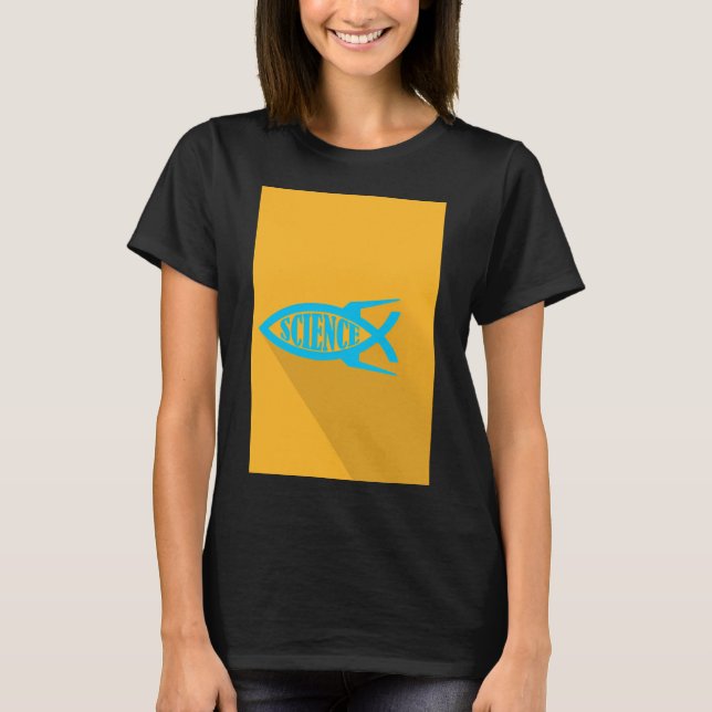 Science Fish T-Shirt (Front)