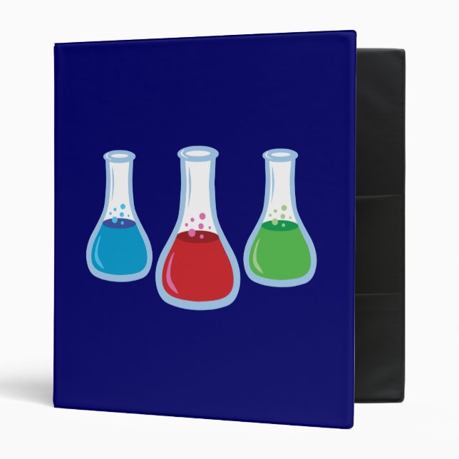 Science Flasks Binder (Front/Inside)