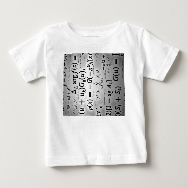Science Formulas Baby T-Shirt (Front)