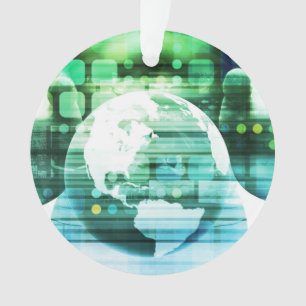 Science Futuristic Technology as a Concept Art Ornament