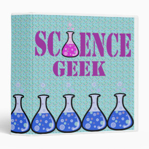 science geek notebook binder
