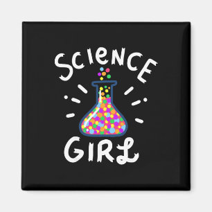 Science Girl Chemistry Biology Student Teacher Sma Magnet