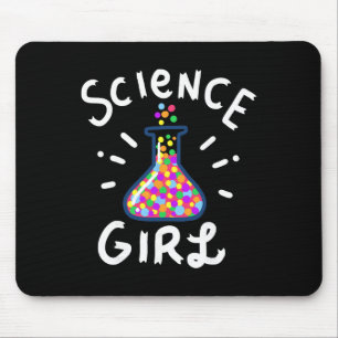 Science Girl Chemistry Biology Student Teacher Sma Mouse Pad