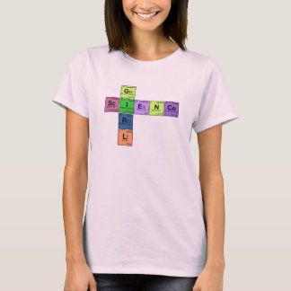 SCIENCE GIRL! Periodic Table Scramble T-Shirt