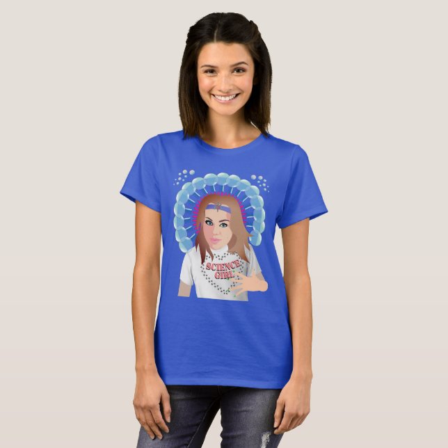 Science Girl  T-Shirt (Front Full)