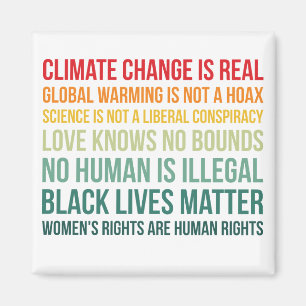 Science Global Warming Climate Change Is Real Magnet