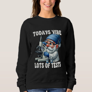 Science Gnome Dad For Teachers Funny Saying For Sc Sweatshirt