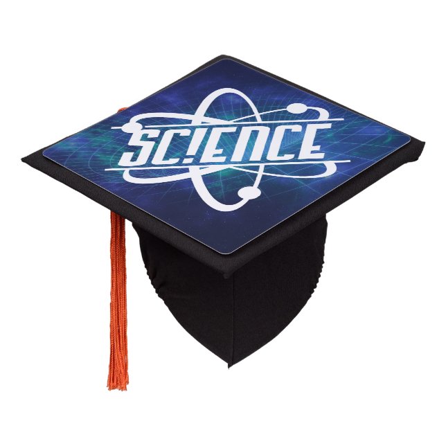 Science! Graduation Cap Topper (Angled)