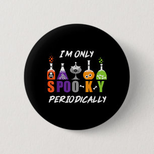 Science Halloween 2 Inch Round Button