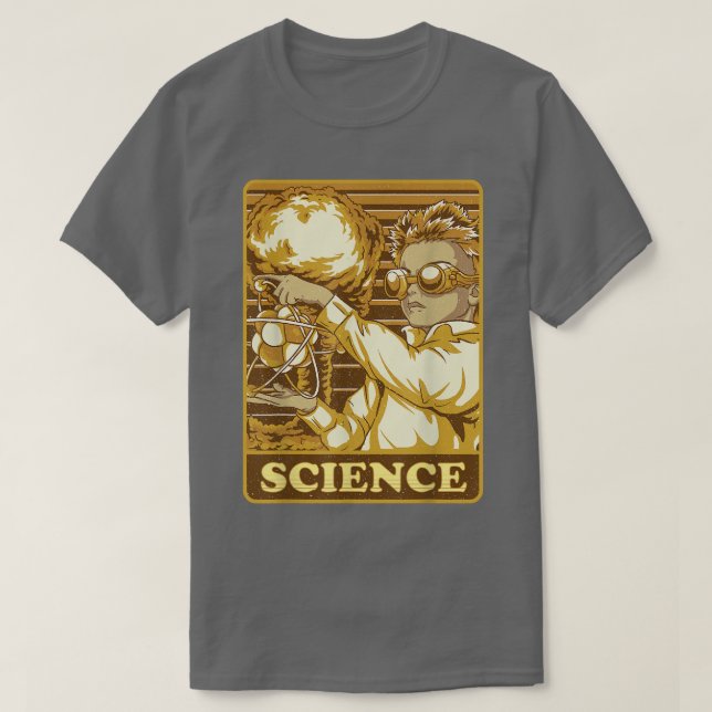 Science Humour Nuclear Explosion Blast Physics Fun T-Shirt (Design Front)
