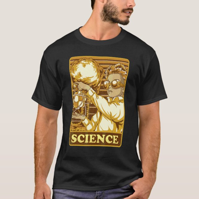 Science Humour Nuclear Explosion Blast Physics  Vi T-Shirt (Front)