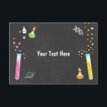 Science Insert card Science Party Experiment RSVP<br><div class="desc">♥ A wonderful way to add some extra information to your invitation! Science theme.</div>