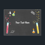 Science Insert card Science Party Experiment RSVP<br><div class="desc">♥ A wonderful way to add some extra information to your invitation! Science theme.</div>