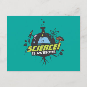 Science Is Awesome Postcard
