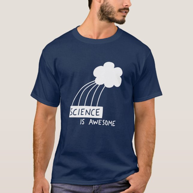 Science Is Awesome (white) T-Shirt (Front)