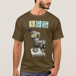 Science is Cool, Science, Nerd, Nerdy, Microscope T-Shirt