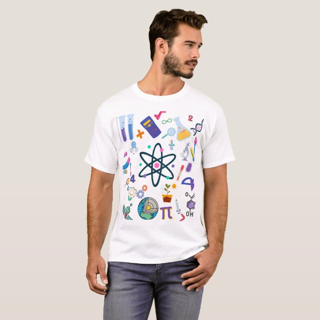 Science is Everywhere – Science Tools T-Shirt (Front Full)