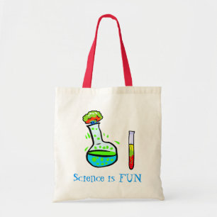 Science is Fun Whimsical Teacher's Tote Bag