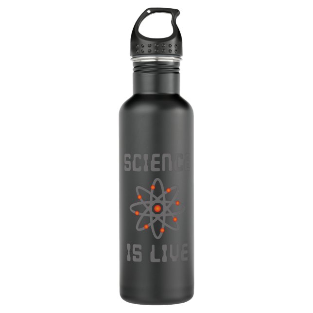 Science is life 710 ml water bottle (Front)