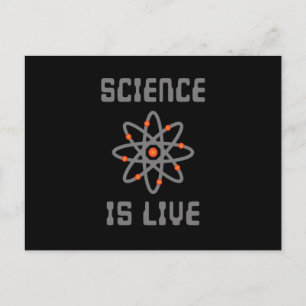 Science is life postcard