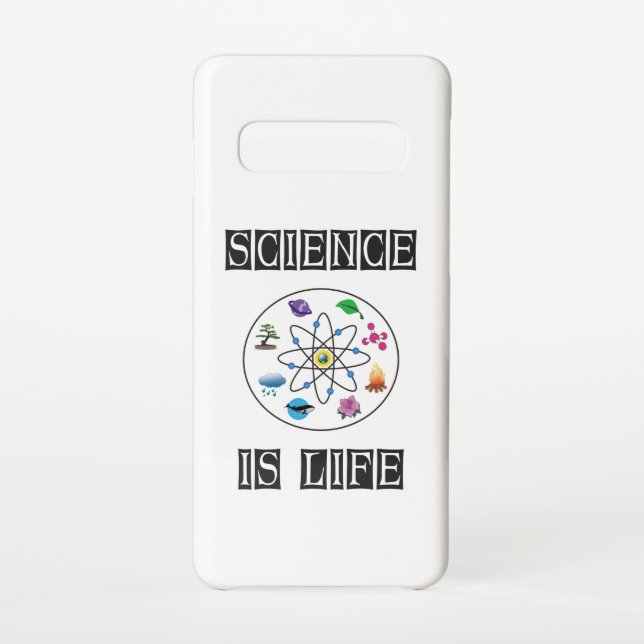 Science is life samsung galaxy case (Back)