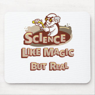 Science Is Like Magic But Real Science Teachers Mouse Pad