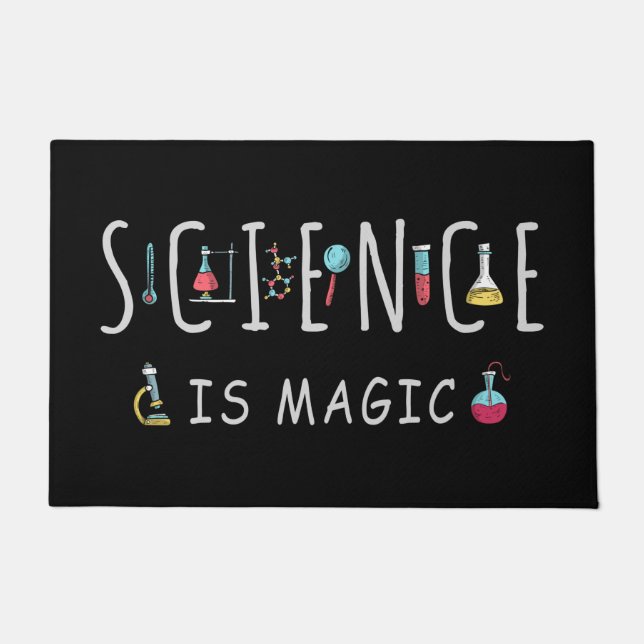Science is magic doormat (Front)