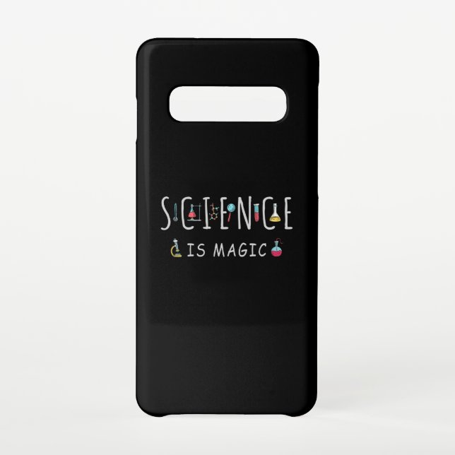Science is magic samsung galaxy case (Back)