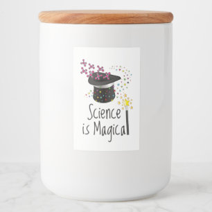 Science is Magical Food Label