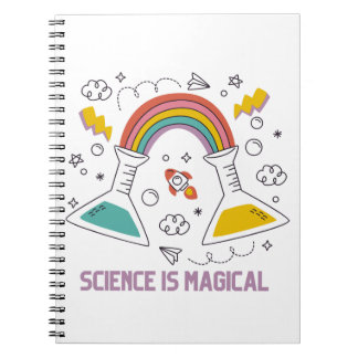 Science is magical notebook