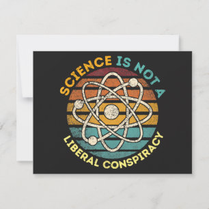 Science Is Not A Liberal Conspiracy Invitation